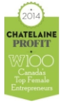 Chatelaine Profit W100 2014 Award